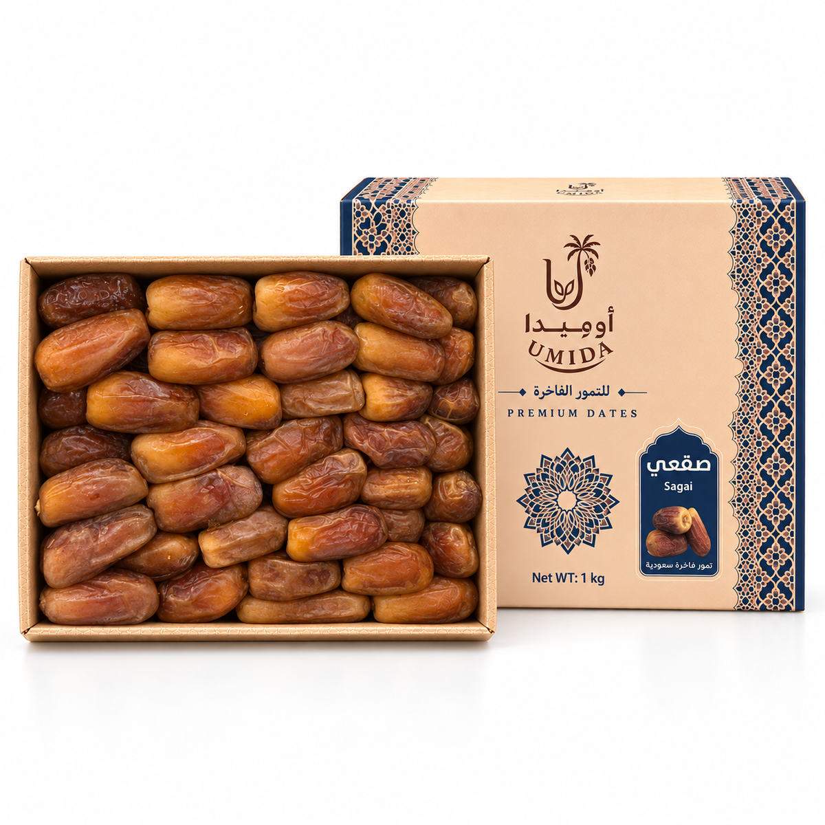Premium Sukkari Dates by Omeda