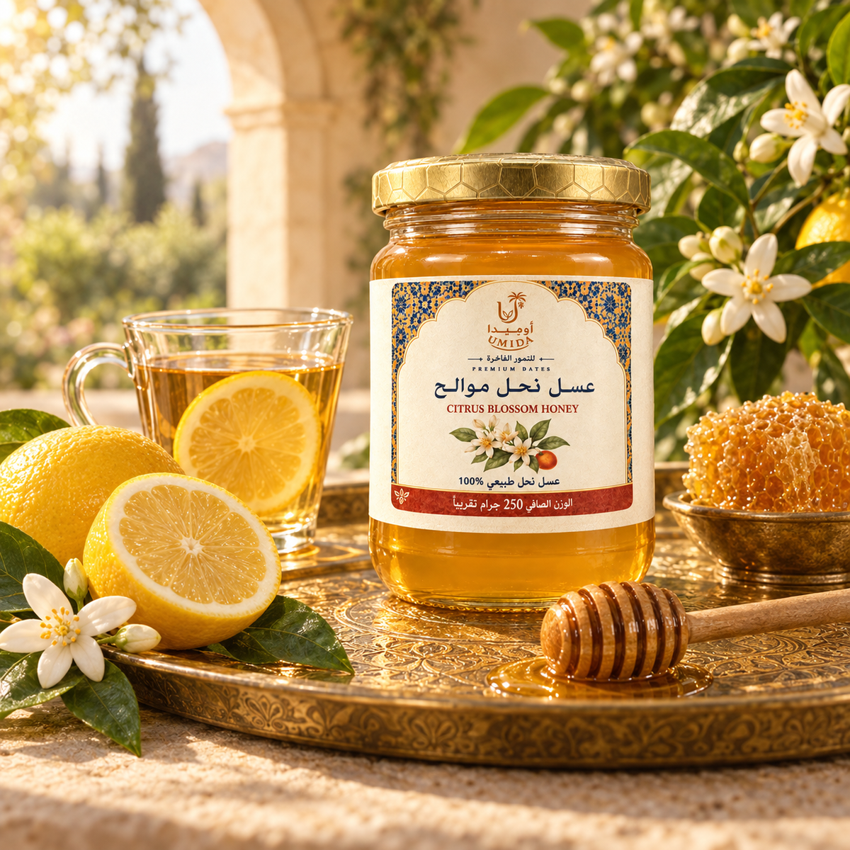 عسل نحل موالح طبيعي من أوميدا