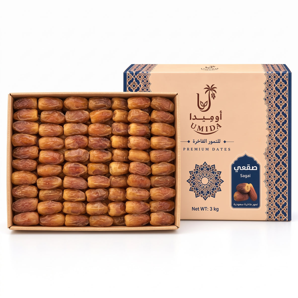 Premium Sukkari Dates by Omeda